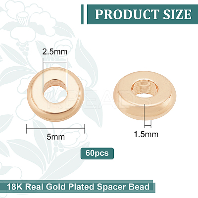 Brass Beads KK-BC0003-96G-5mm-1