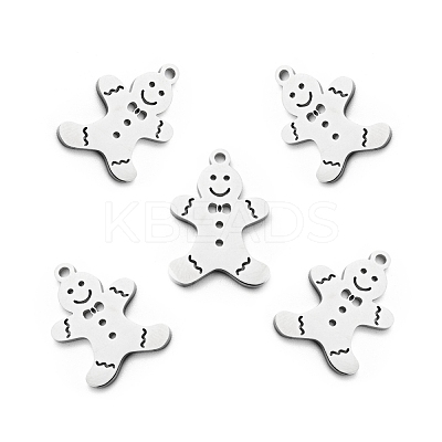 Non-Tarnish 201 Stainless Steel Pendants STAS-E157-02P-1