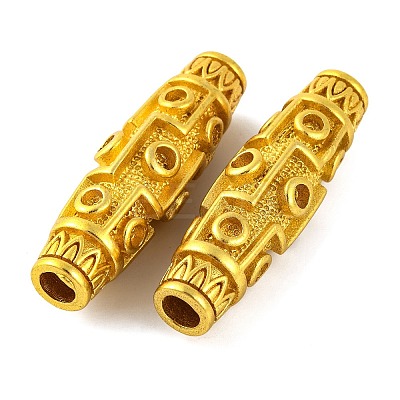 Brass European Beads KK-G502-18D-G-1