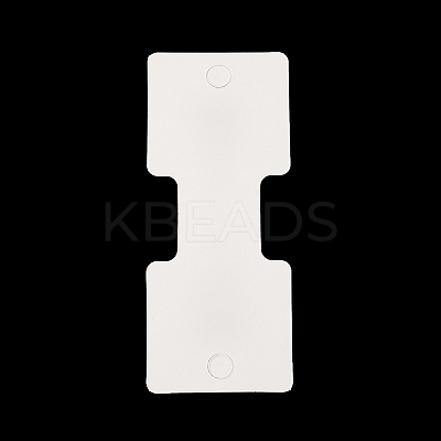 Fold Over Cardboard Paper Jewelry Display Cards for Necklace & Bracelet Storage CDIS-A006-10-1