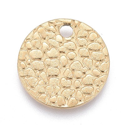 Ion Plating(IP) 304 Stainless Steel Charms STAS-M228-B03-G-1