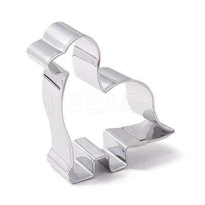 Non-Tarnish Stainless Steel DIY Dinosaur Cookies Cutters DIY-G048-08P-1