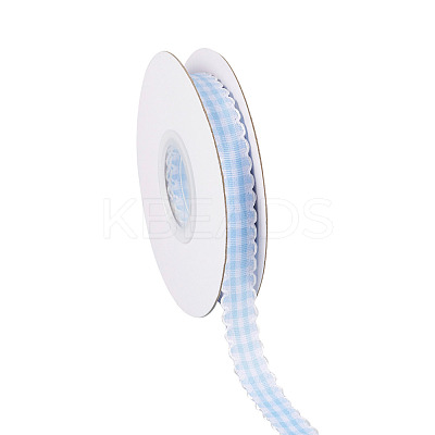 10 Yards Flat Polycotton(Polyester Cotton) Ribbon OCOR-TAC0030-01F-1