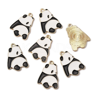 Alloy Enamel Pendants ENAM-CJC0003-38-1