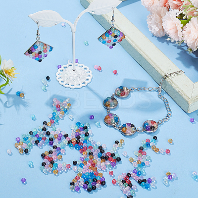 60G 12 Colors Bubble Beads MRMJ-PH0001-80-1
