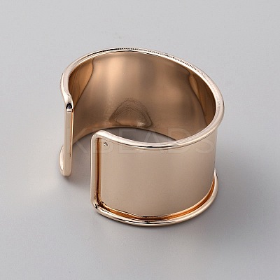 Alloy Grooved Bangles PALLOY-WH0001-87RG-1