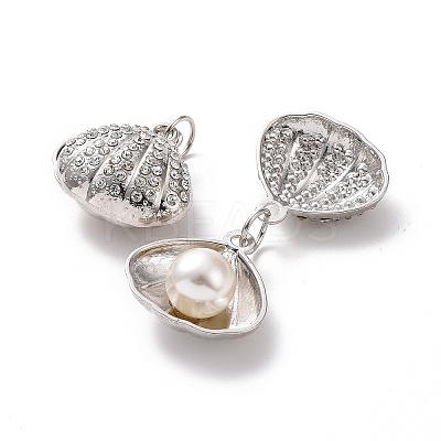 Alloy Pendant with Crystal Rhinestone FIND-H041-18P-1