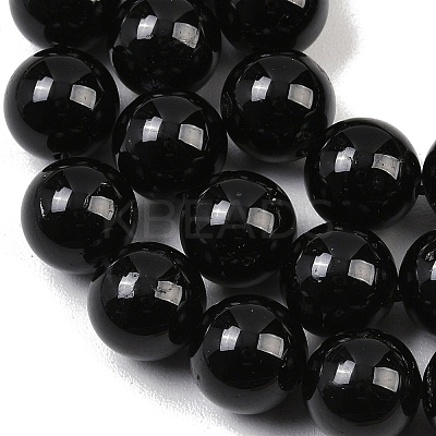 Natural Tourmaline Bead Strands LS-G-H1603-12mm-1