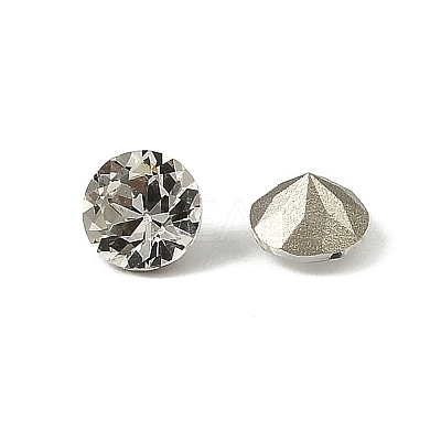 Glass Rhinestone Cabochons GLAA-A018-6mm-001-1