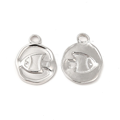 Non-Tarnish 304 Stainless Steel Pendants STAS-L268-022P-1
