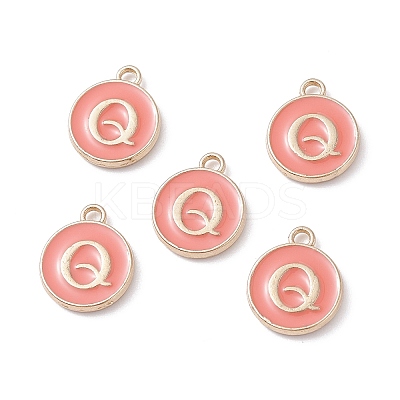 (Defective Closeout Sale Border damaged) Golden Plated Alloy Enamel Charms LS-ENAM-XCP0001-20Q-1