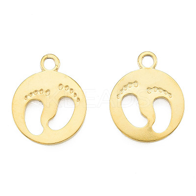 Ion Plating(IP) 201 Stainless Steel Pendants STAS-N098-229LG-1