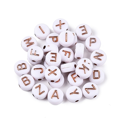 Plating Acrylic Beads PACR-Q112-07C-1