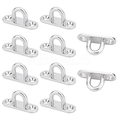 304 Stainless Steel Door Clasps STAS-WH0025-10-1