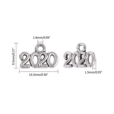Tibetan Style Zinc Alloy Charms LS-PALLOY-I141-30AS-A-1