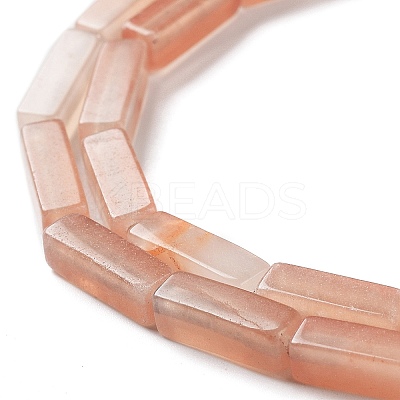 Natural Pink Aventurine Beads Strands G-F631-E28-1