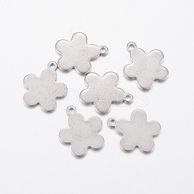 Tarnish Resistant 304 Stainless Steel Charms STAS-L200-46P-1