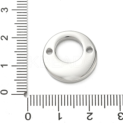 304 Stainless Steel Connector Charms STAS-C148-02P-1