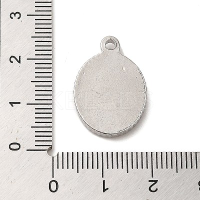 Non-Tarnish 304 Stainless Steel Pendants STAS-R223-21-1