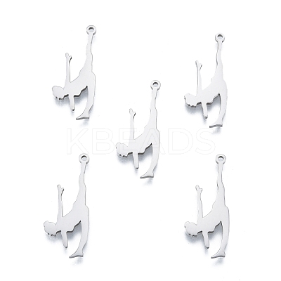 Non-Tarnish 201 Stainless Steel Pendants STAS-B027-29P-1