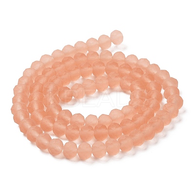 Transparent Glass Beads Strands EGLA-A034-T3mm-MD21-1