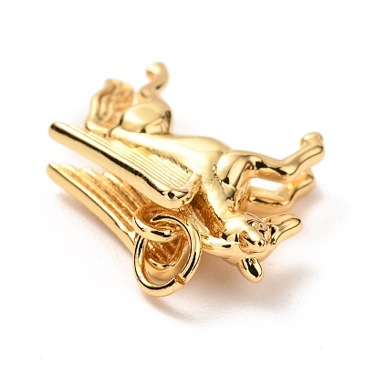 Brass Charms KK-G399-28-1