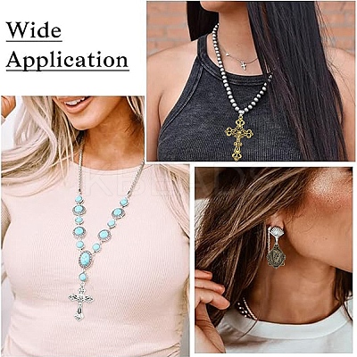 40Pcs 8 Styles Tibetan Style Alloy Pendants TIBEP-YW0001-88-1
