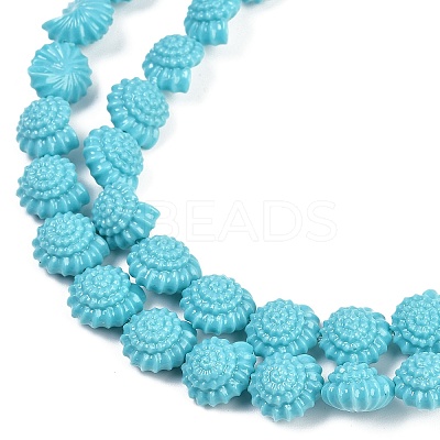 Synthetic Coral Carved Beads Strands CORA-I023-05G-1