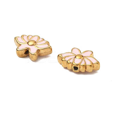 304 Stainless Steel Enamel Beads STAS-D369-18G-01-1