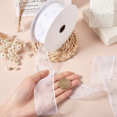 9M Polyester Rhinestone Ribbon OCOR-TAC0015-19A-1