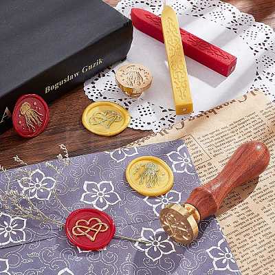 DIY Wax Seal Stamp Kits DIY-CP0002-59E-1