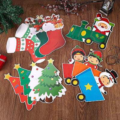 80 Pcs Christmas Decoration Banners Flags JX062A-1