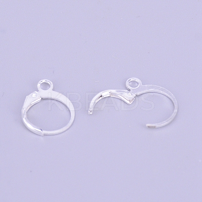 Brass Leverback Earring Findings LS-KS-TAC0003-12S-1