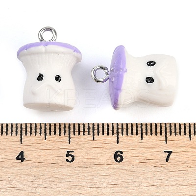 Opaque Resin Pendants LS-CRES-U003-01D-1