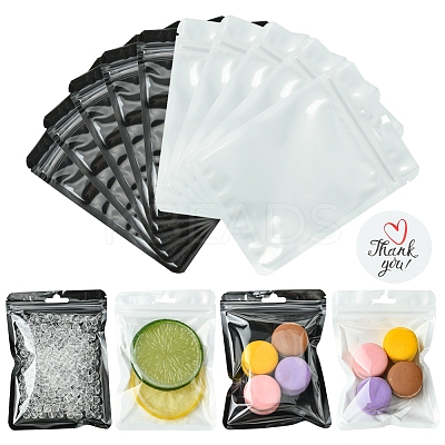 Thanksgiving Day Theme Rectangle Plastic Packaging Yin-yang Resealable Bags OPP-FS0001-12-1