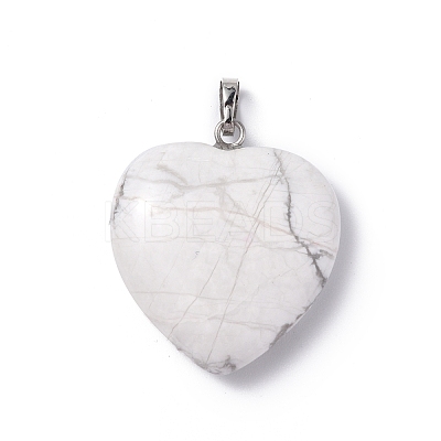Natural & Synthetic Mixed Gemstone Pendants G-G956-B66-1