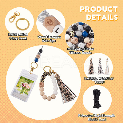 DIY Keychain Wristlet Making Kit DIY-TA0004-40-1
