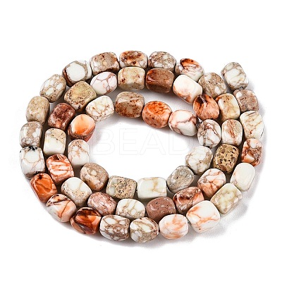 Natural Imperial Jasper Beads Strands X-G-N342-62K-1