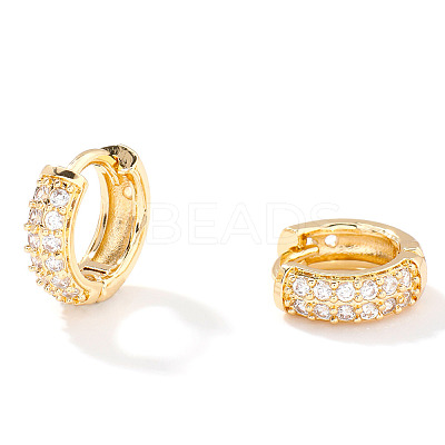 Elegant Vintage Brass Hoop Earrings FH4971-2-1