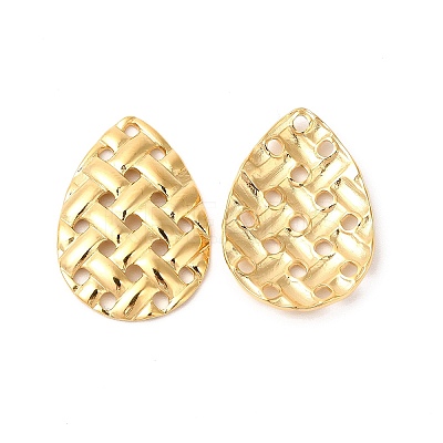 Ion Plating(IP) 304 Stainless Steel Pendants STAS-L268-044G-1