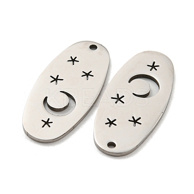 Non-Tarnish 316L Surgical Stainless Steel Pendants STAS-K280-06B-P-1