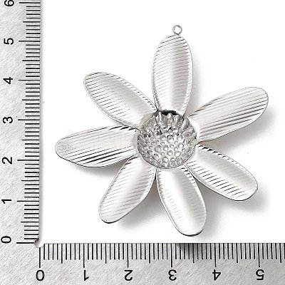 Two Tone 304 Stainless Steel Big Pendants X-STAS-B120-01GP-02-1