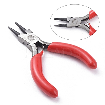 3 inch Carbon Steel Mini Pliers Round Nose Pliers P017Y-3-1
