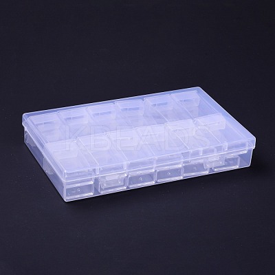 Plastic Bead Containers CON-C009-02-1