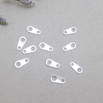 Non-Tarnish 316 Surgical Stainless Steel Chain Tabs STAS-L236-04B-1