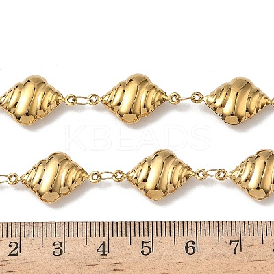 Ocean 304 Stainless Steel Link Chain Necklaces for Women NJEW-A060-01D-G-1