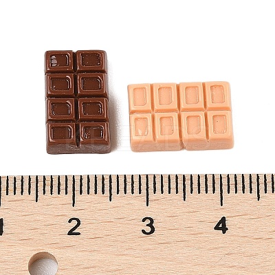 Opaque Resin Cabochons CRES-M037-04B-1
