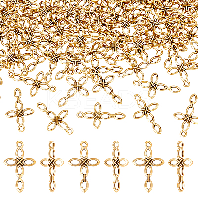 120Pcs Tibetan Styles Alloy Pendants FIND-PH0023-04-1