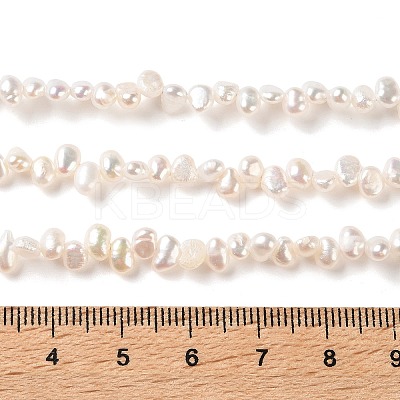 Natural Cultured Freshwater Pearl Beads Strands PA-CBABE82-02B-1