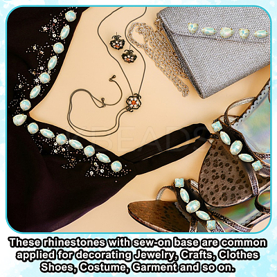 106pcs 6 Style Sew On Rhinestone FIND-OC0004-09A-1